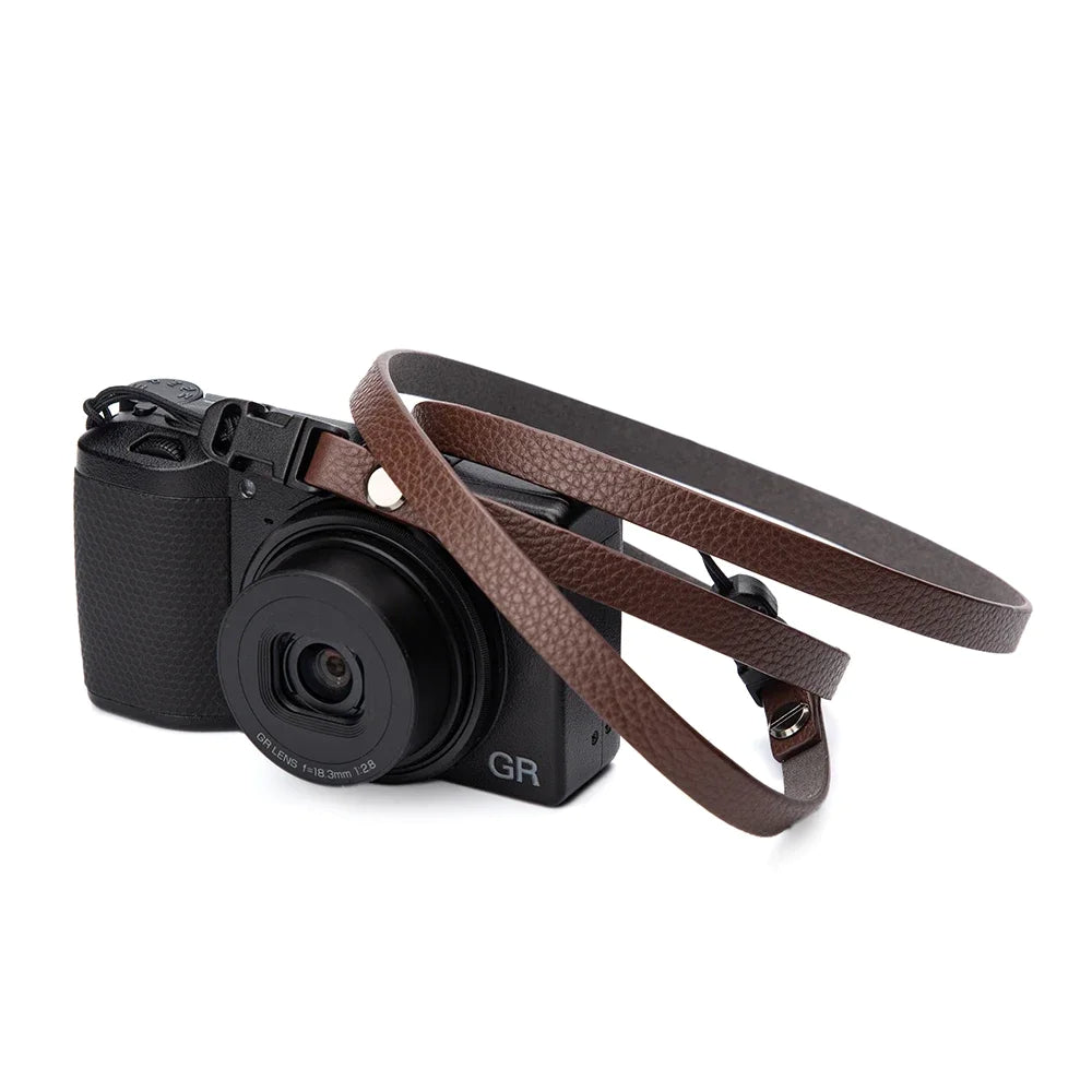 Genuine Leather Camera Strap for DSLR & Mirrorless - Quick Release