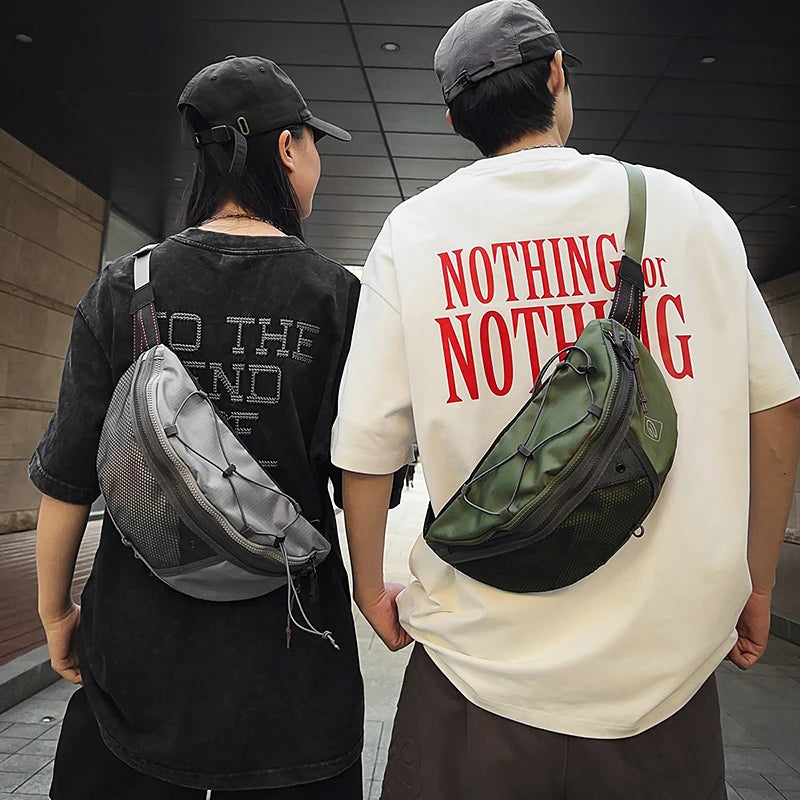 Durable Outdoor Nylon Sports Bag - Ideal for Cycling & Hiking