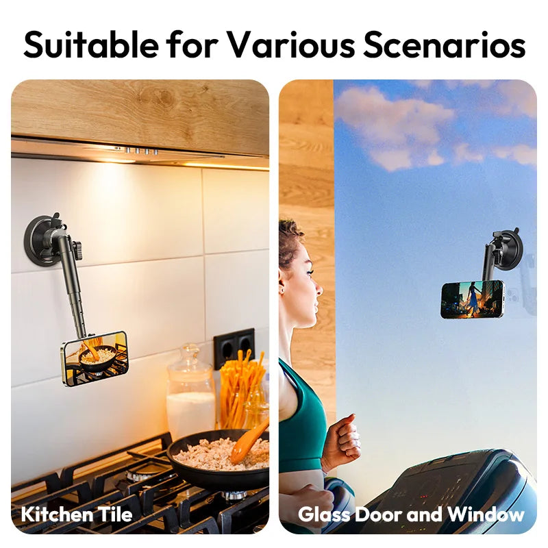 Ulanzi ZJ06 Suction Cup Phone Mount for MagSafe Compatible Devices