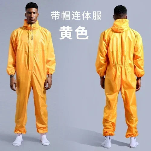 Men's & Women's Waterproof Raincoat - Hooded Rain Suit