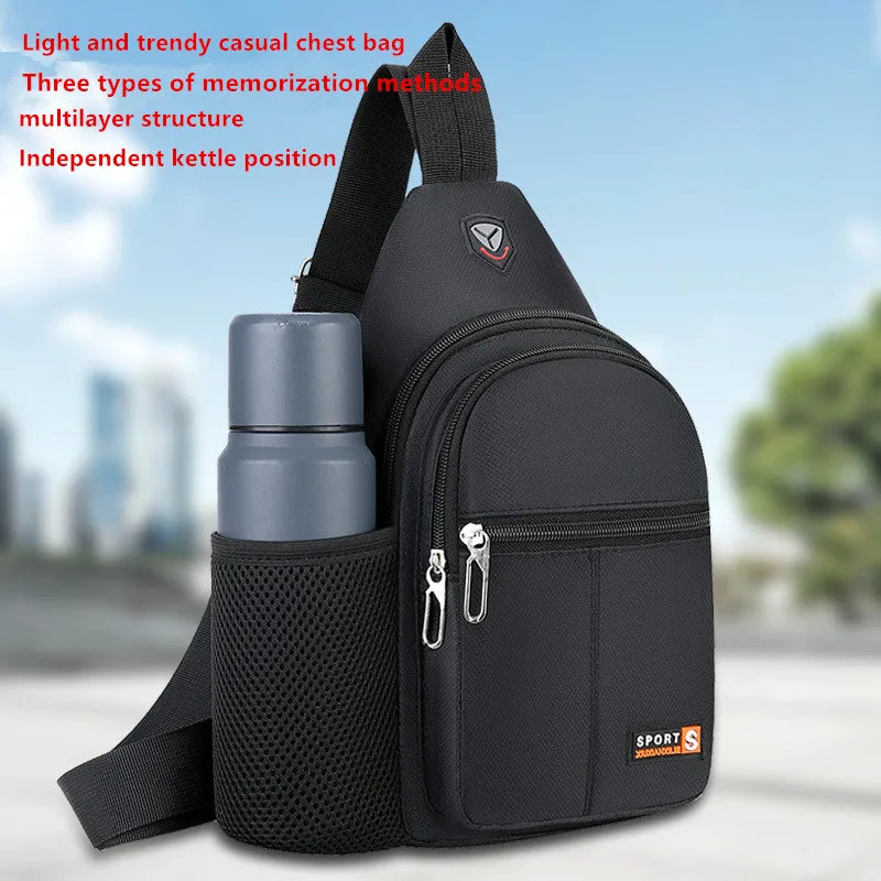 Waterproof Crossbody Bag - Stylish Chest Bag for Travel & Daily Use