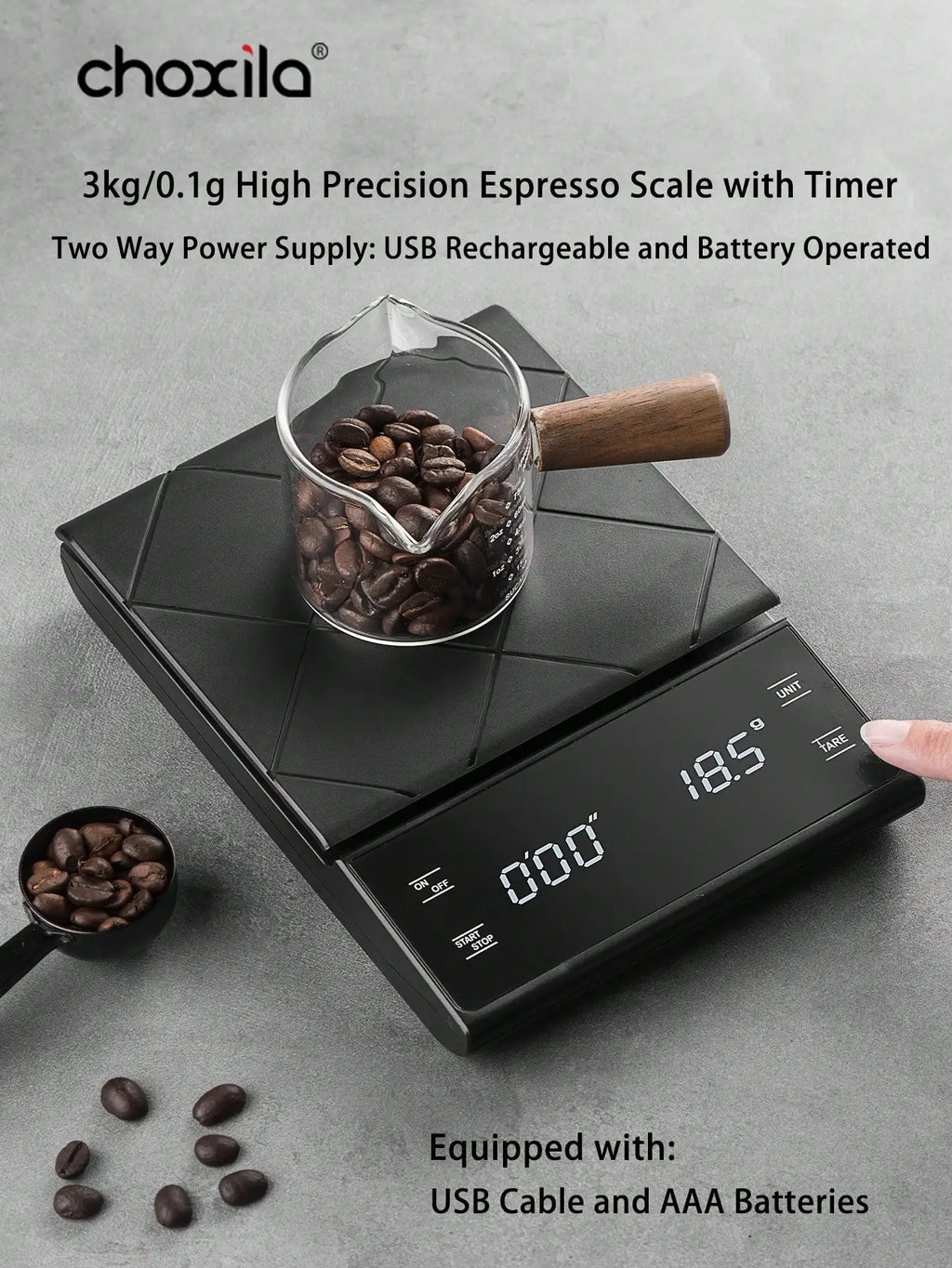 Choxila Portable Pour Over Coffee Maker Set - Travel Coffee Kit