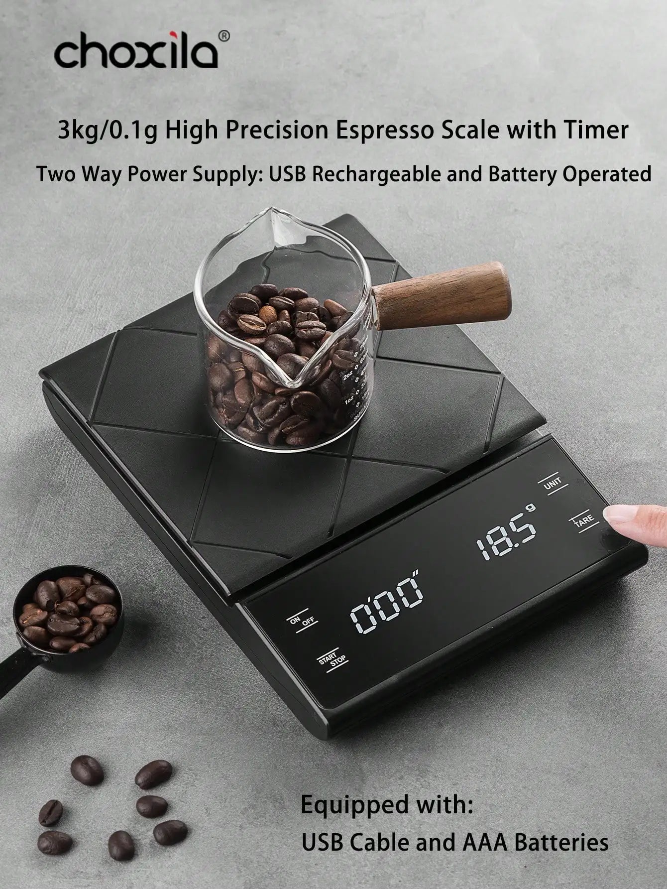 Choxila Portable Pour Over Coffee Maker Set - Travel Coffee Kit