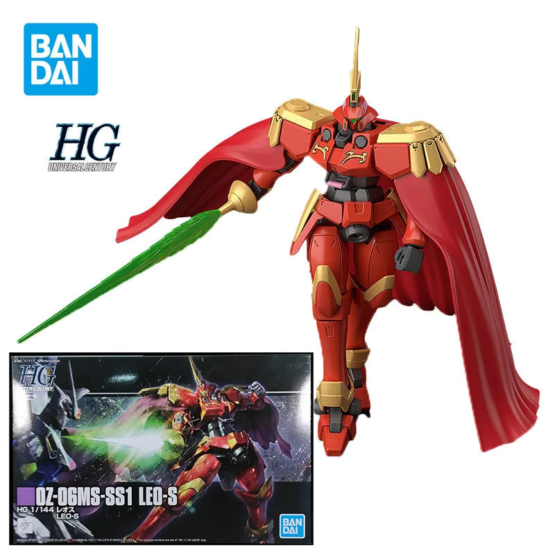 Bandai HGUC 1/144 Leo-s Gundam Model Kit - Fun for Kids & Collectors