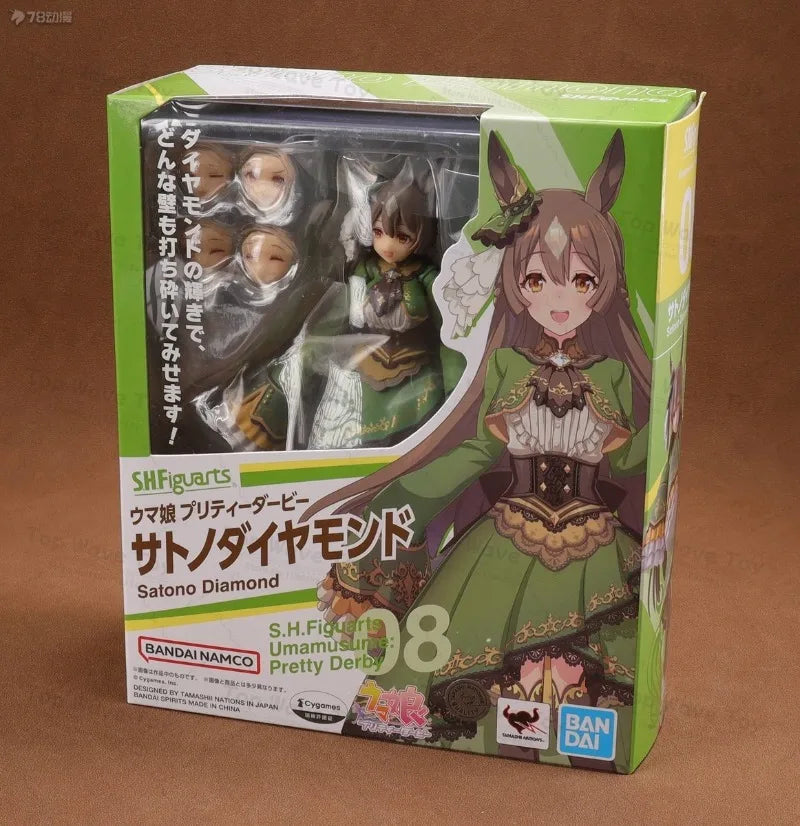 Bandai SHF Umamusume Oguri Cap Kitasan Black Silence Suzuka Figure