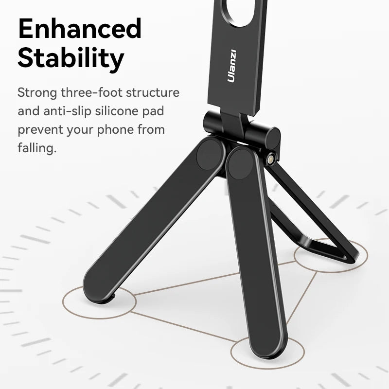Ulanzi MA26 Foldable Mini Tripod for Phones - Vertical & Horizontal Shooting