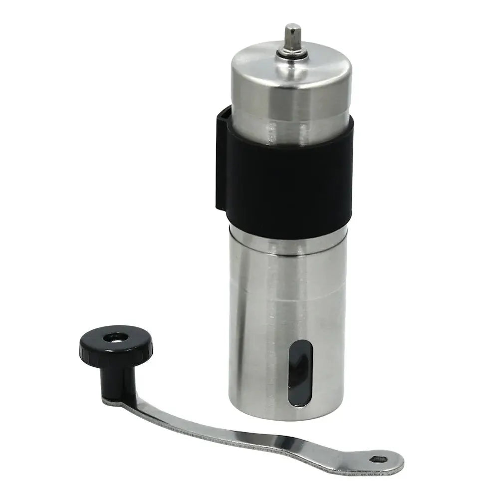 Adjustable Portable Manual Coffee Grinder - Stainless Steel Design