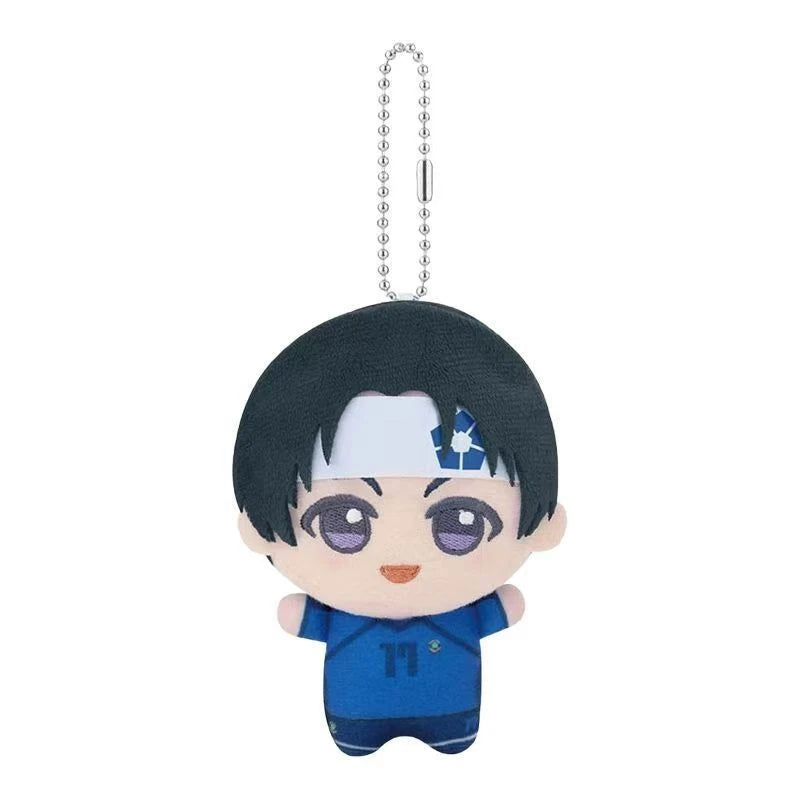 Blue Lock Hiori You Isagi Yoichi Cosplay Plush Doll & Keychain Charm