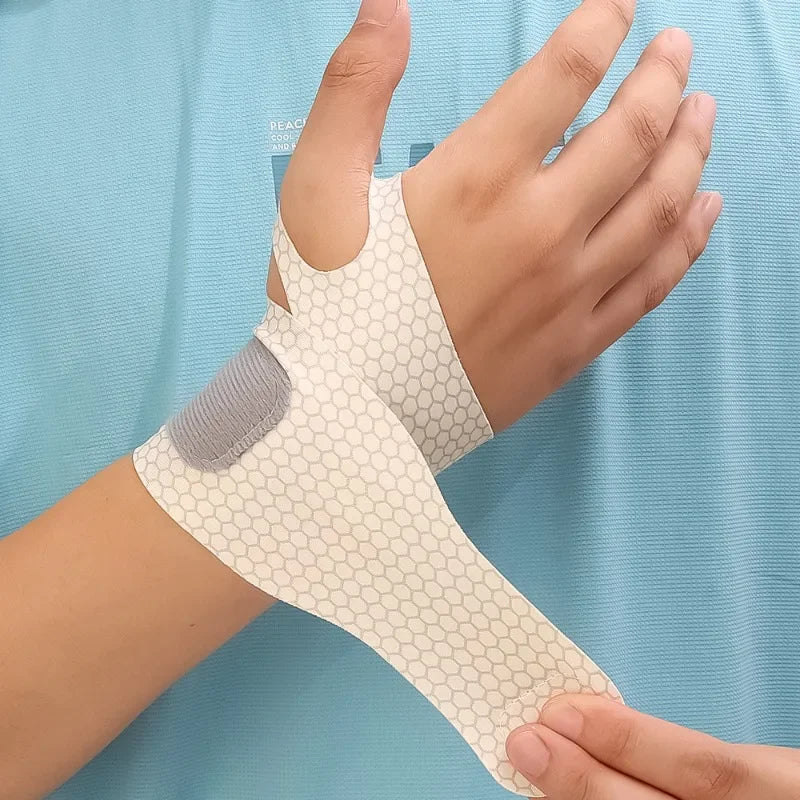 Wrist Support Sleeve - Breathable Thin Compression Guard for Sports