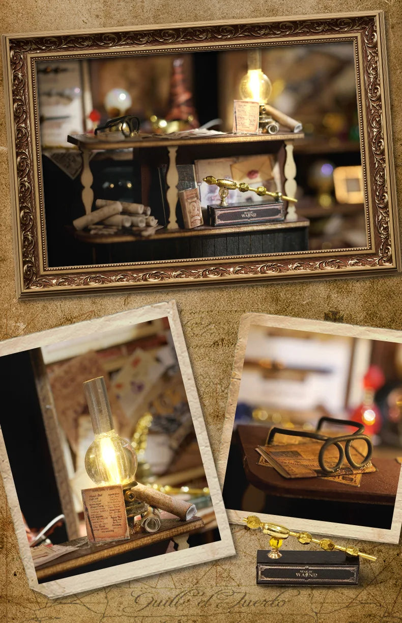 DIY Miniature Dollhouse Kit – Build Your Own Magical Home