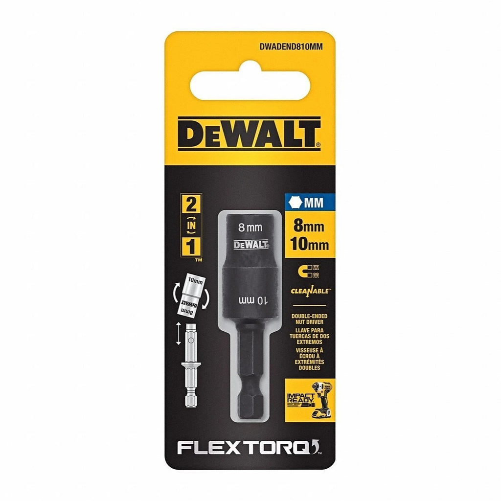 DEWALT ELITE SERIES™ 8mm & 10mm Reversible Nut Driver Set