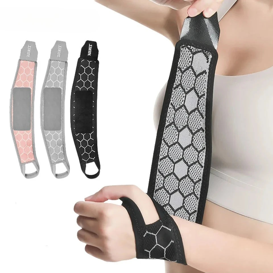 AOLIKES Wrist Brace for Carpal Tunnel Relief - Adjustable Compression Support