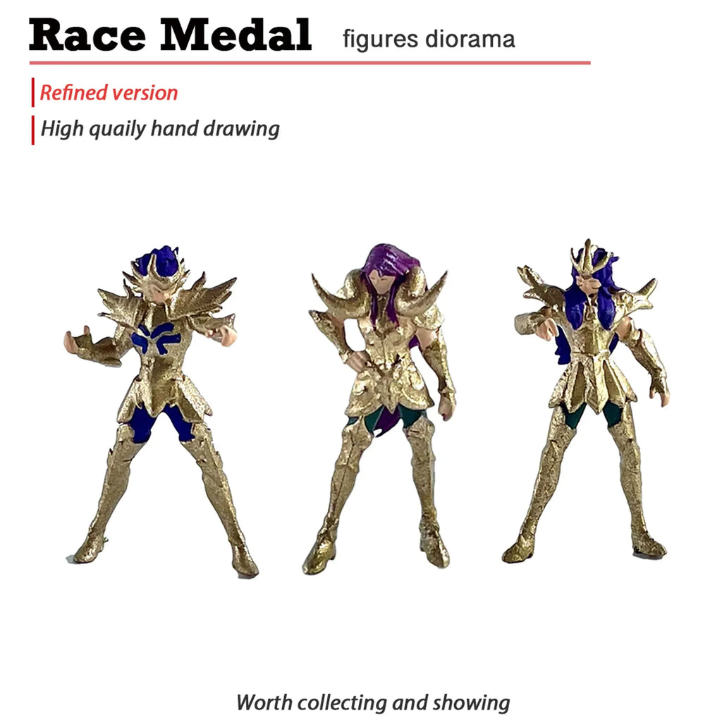 12cm Mini Gold Saint Seiya Figure - Stunning Collectible Doll
