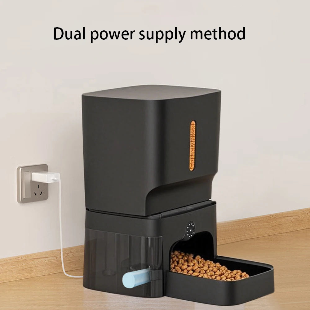 Smart 7L Cat Feeder with 1080P Camera & App Control – Ultimate Pet Care
