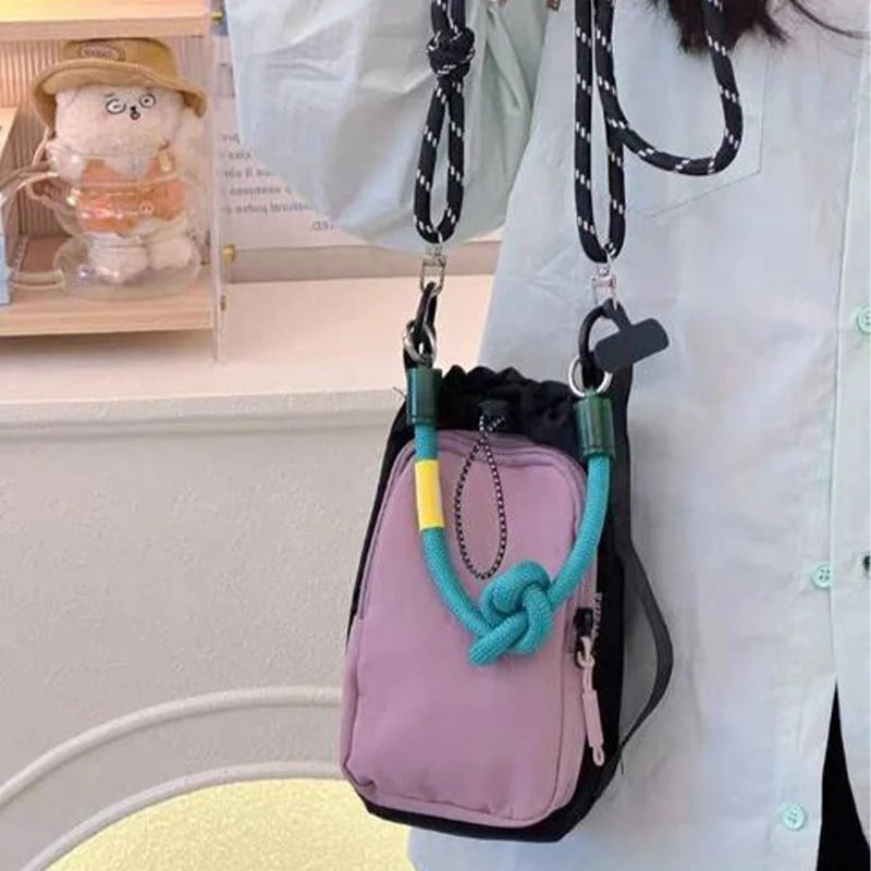 Sport Outdoor Lightweight Crossbody Bag for Phones & Water Bottles