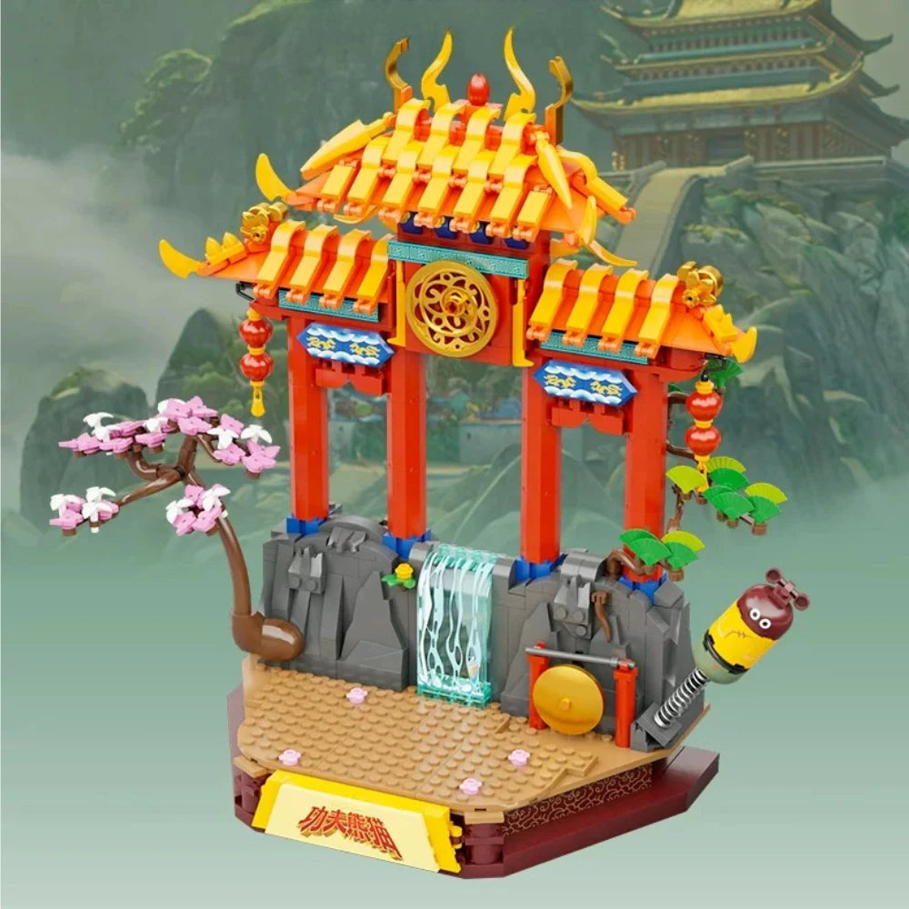 Pantasy Kung Fu Panda Building Blocks - Fun Desktop Decoration