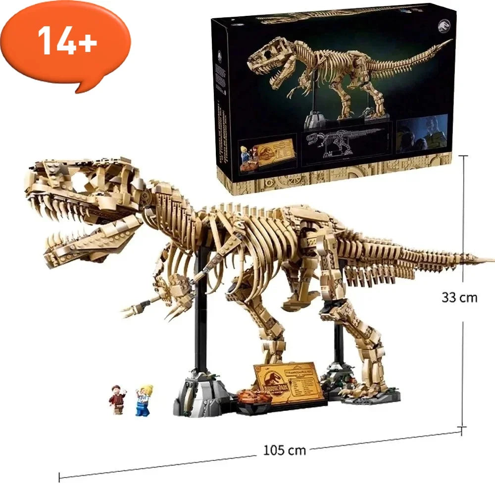 Dinosaur World T-Rex Fossils Building Blocks – Creative Fun for Kids