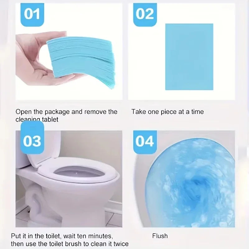 Powerful Deodorize Toilet Cleaning Tablets - 30/90/150pcs