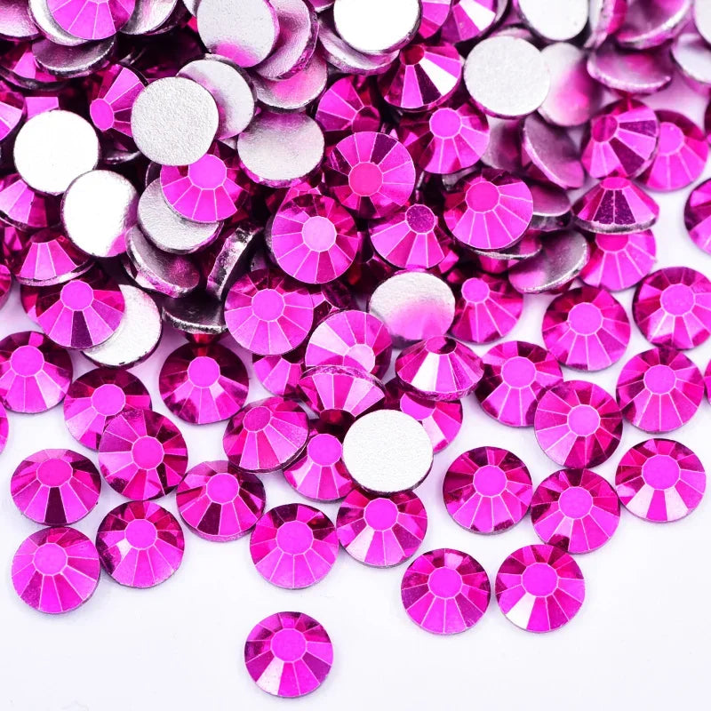 OLeeya Bulk Non-Hotfix Rhinestones for DIY Nail Art & Garments