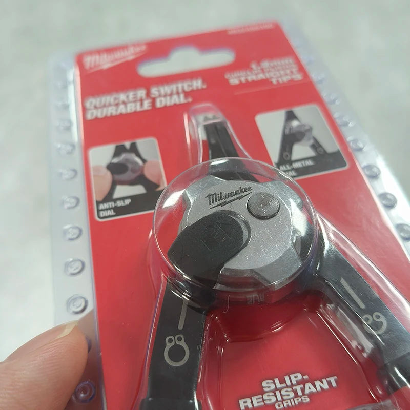 Milwaukee Straight Tip Circlip Pliers with Anti-Slip Grip
