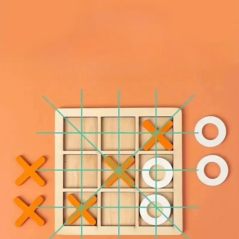 Montessori Wooden Chess Set - Educational Puzzle for Kids Ages 3-12