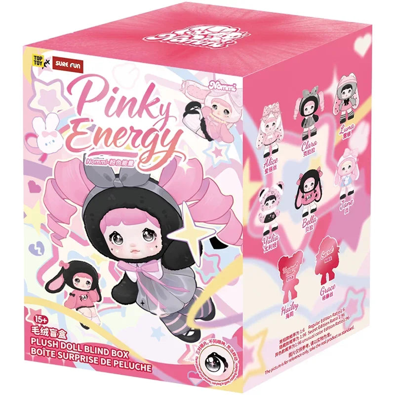 TOPTOY Pink Bunny Vinyl Doll - Trendy Play Collection Ornament