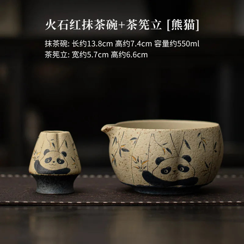 Japanese Matcha Making Set with Bamboo Whisk & Bowl - Artisanal Tea Tools