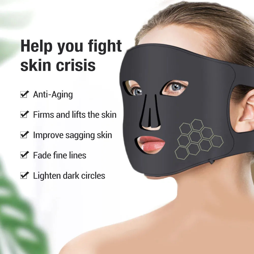 iHealred Red Light Therapy Mask - Skin Rejuvenation & Anti-Aging
