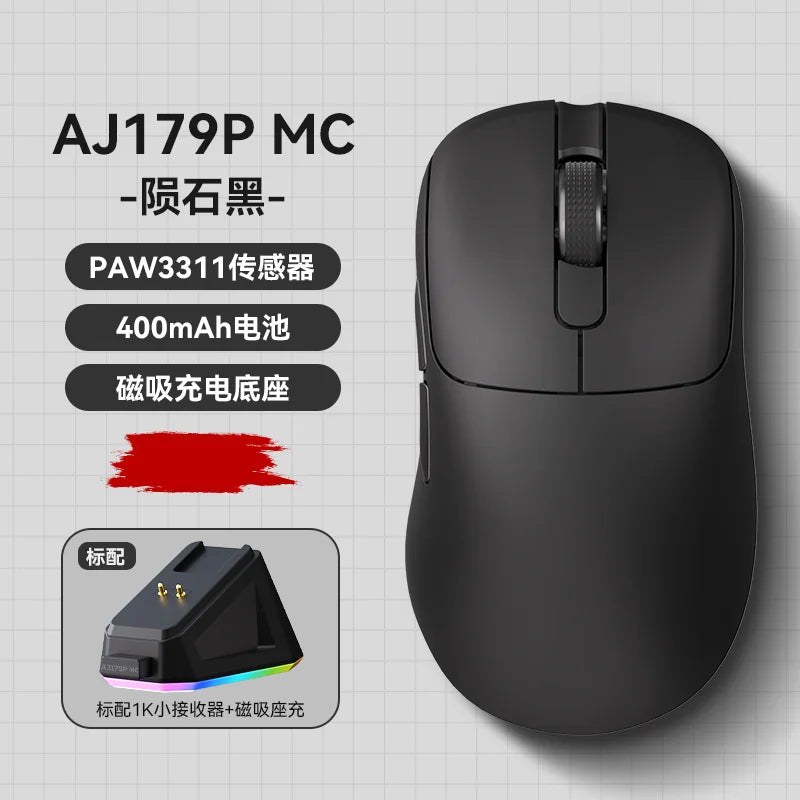 AJAZZ AJ179 V2 MAX 42000 DPI Ergonomic Wireless Gaming Mouse