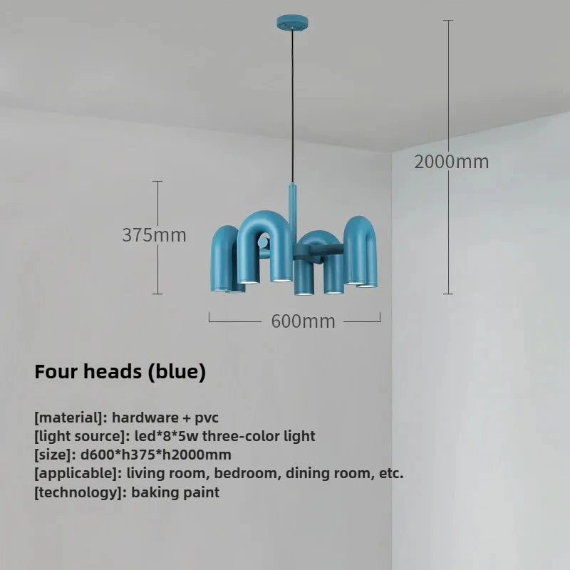Modern U-Shaped Pendant Light – Stylish Fixture for Any Room