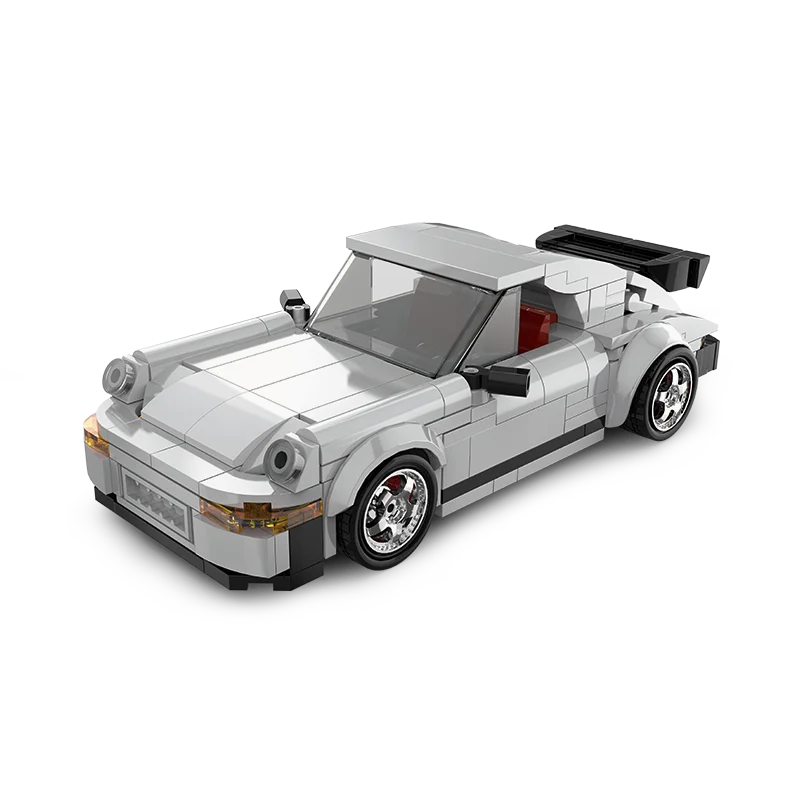 Creative City Retro Technical Speed Super Car Building Blocks Set