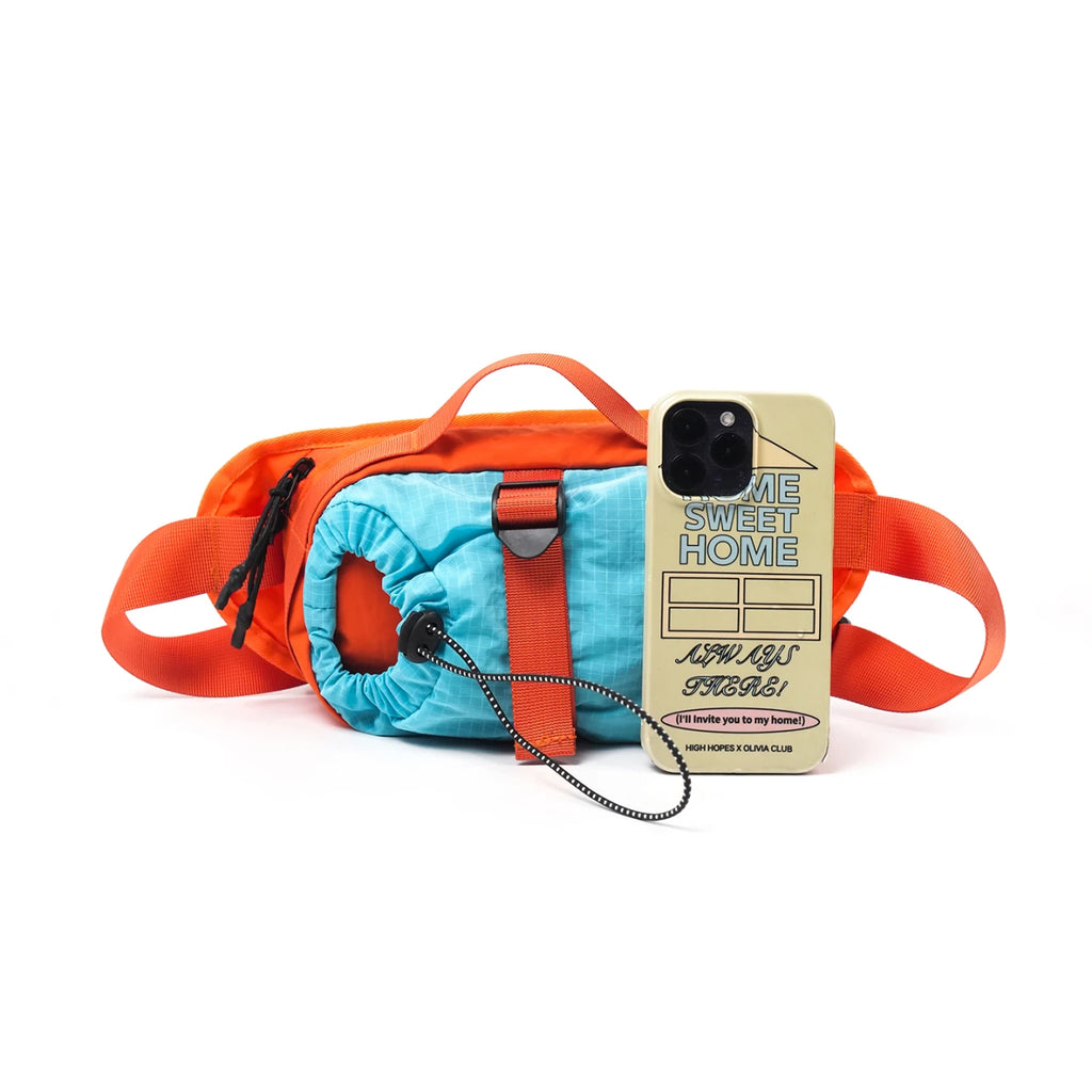 Korean Minimalist Crossbody Bag with Water Bottle Holder – Unisex