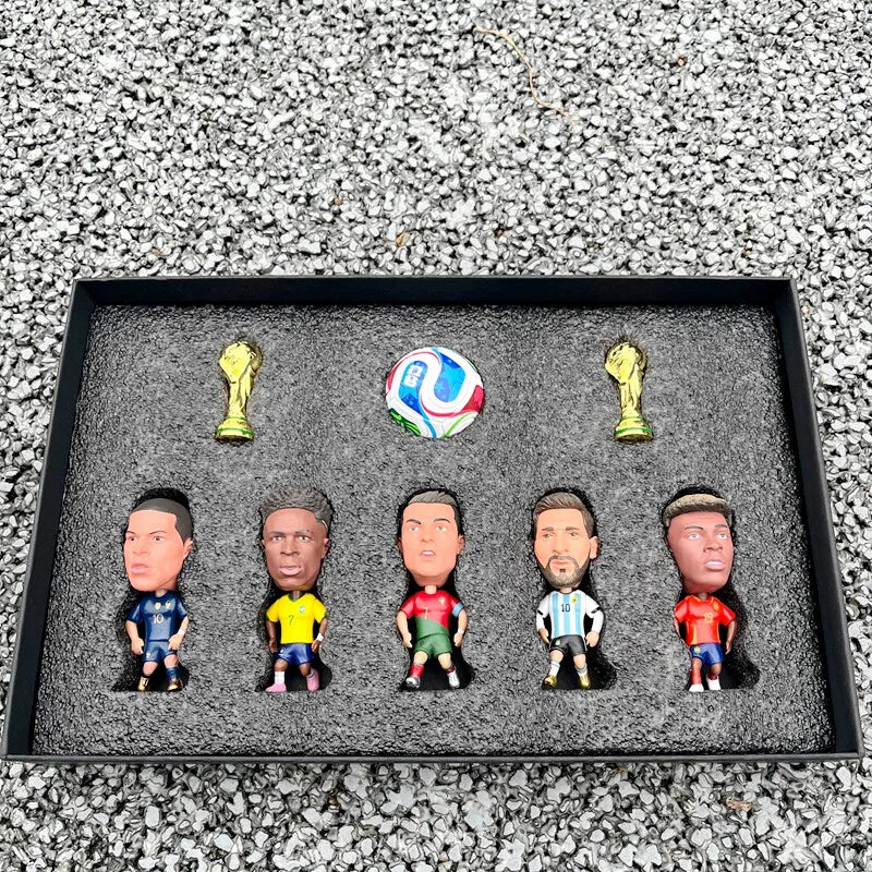 2026 World Football Model Set - Mini Commemorative Ornament for Fans