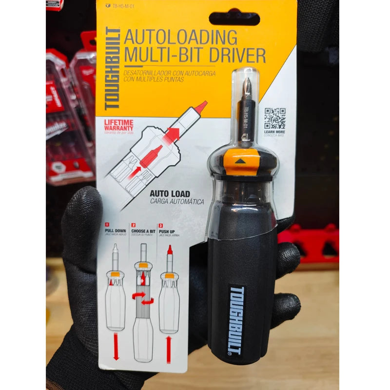 TOUGHBUILT Multi-Bit Driver Set – Versatile, Durable, Ergonomic
