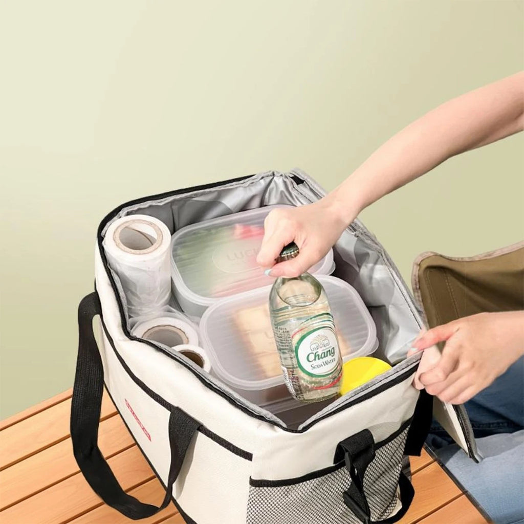 Insulated Lunch Bag - Large Capacity, Waterproof Bento Cooler with Strap