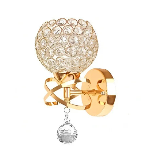 Stylish LED Crystal Wall Lamp - Modern Design for Bedroom & Aisle