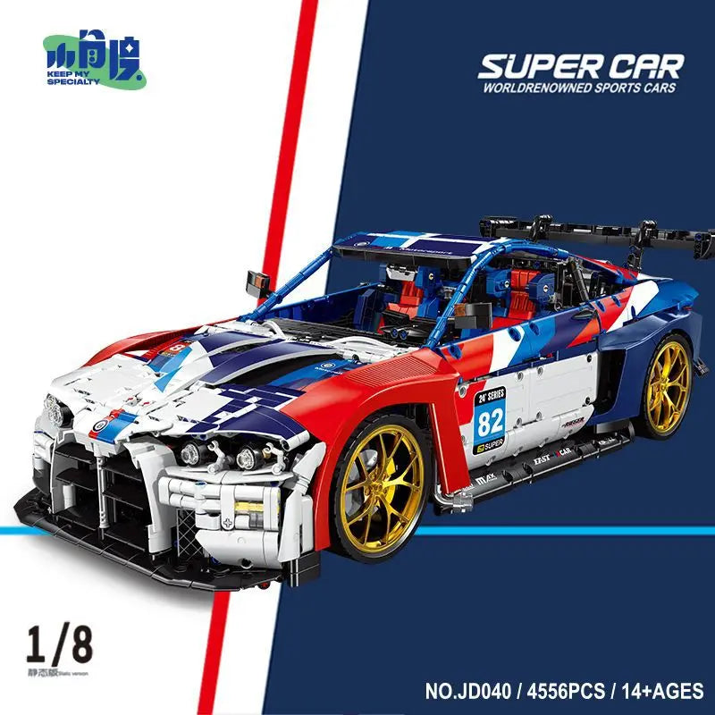 4556 Pieces M4 Racing Car Building Blocks - Ultimate Sports Vehicle Model