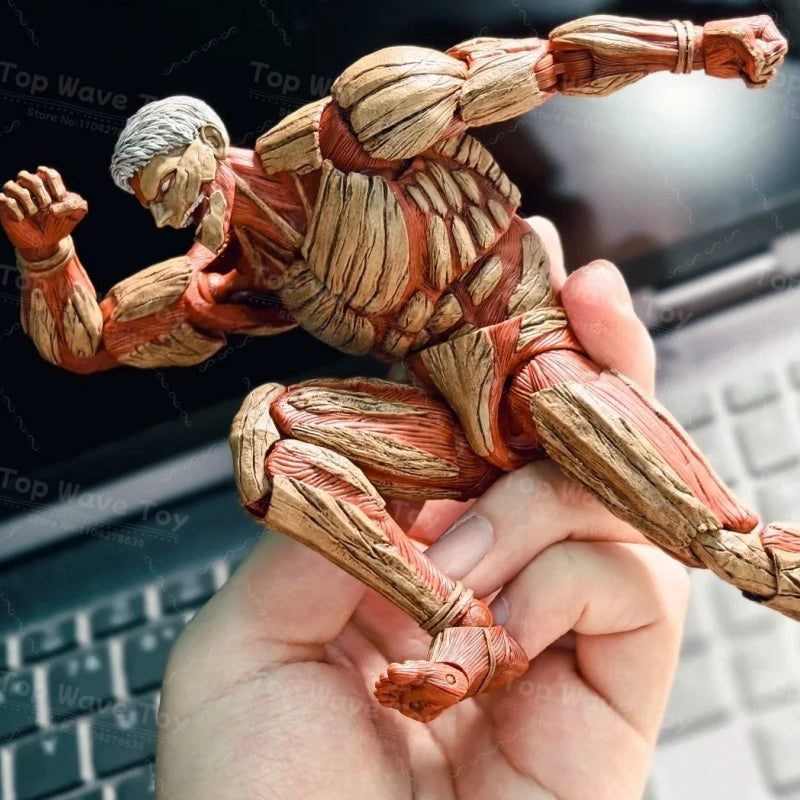 Eren Jaeger Action Figure | 6-Inch Articulated Model Toy