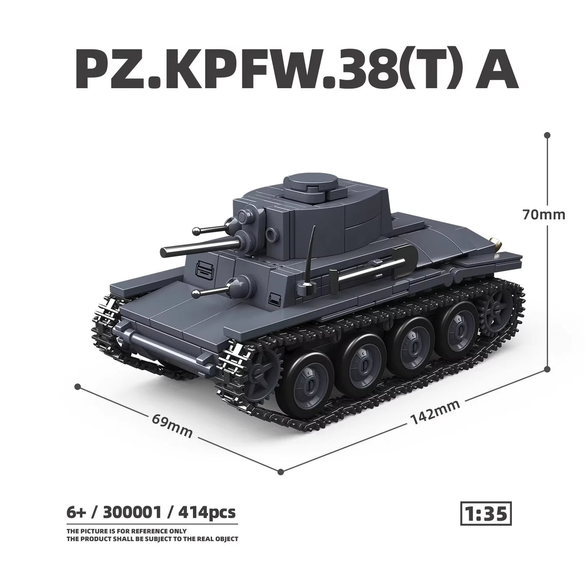 MOC Military Classic Kübelwagen & Sd.Kfz.2 Building Block Set