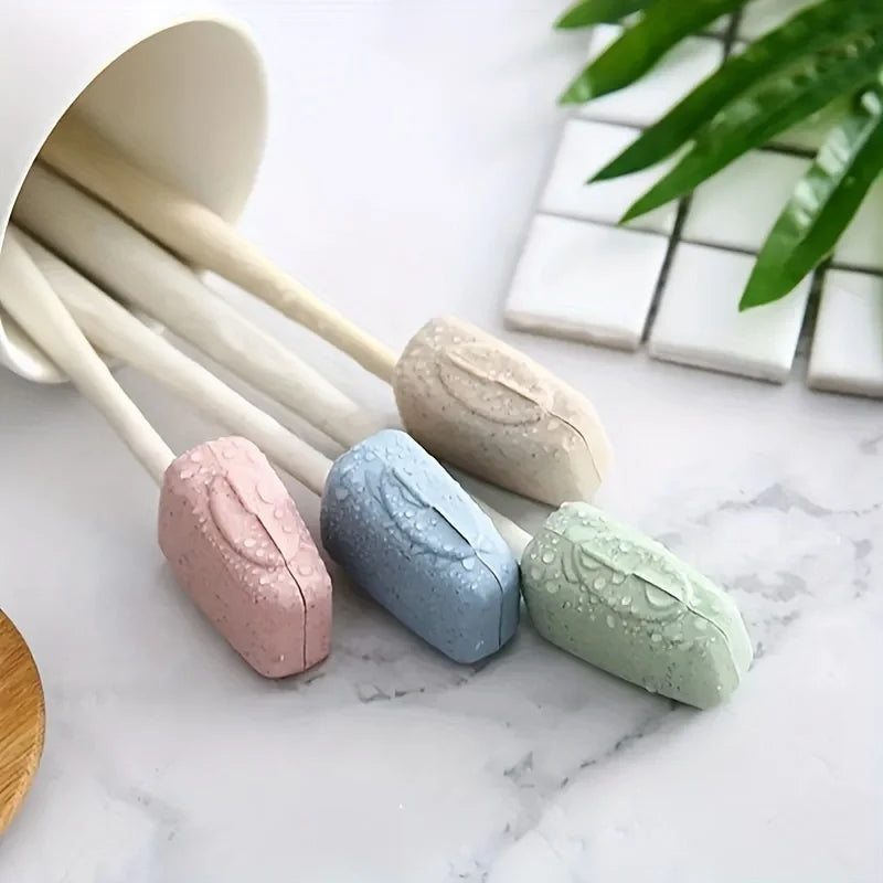 Portable Travel Toothbrush Head Covers - 4 Pack Protective Case