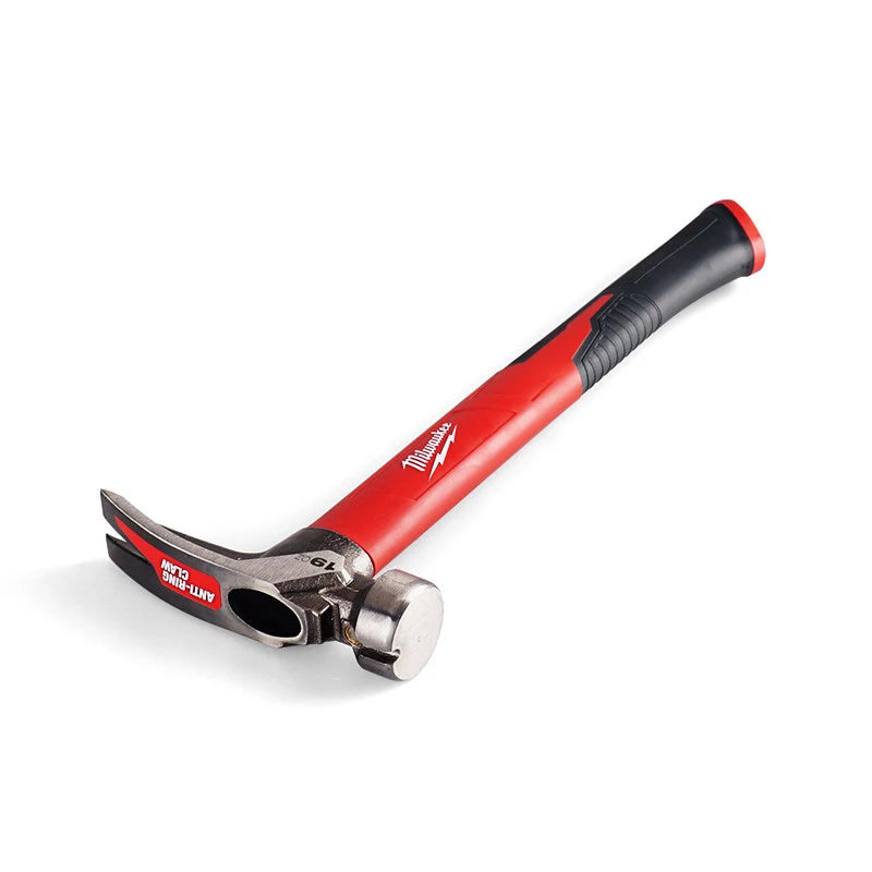 Milwaukee 19oz Fiberglass Straight Claw Hammer - Industrial Tool