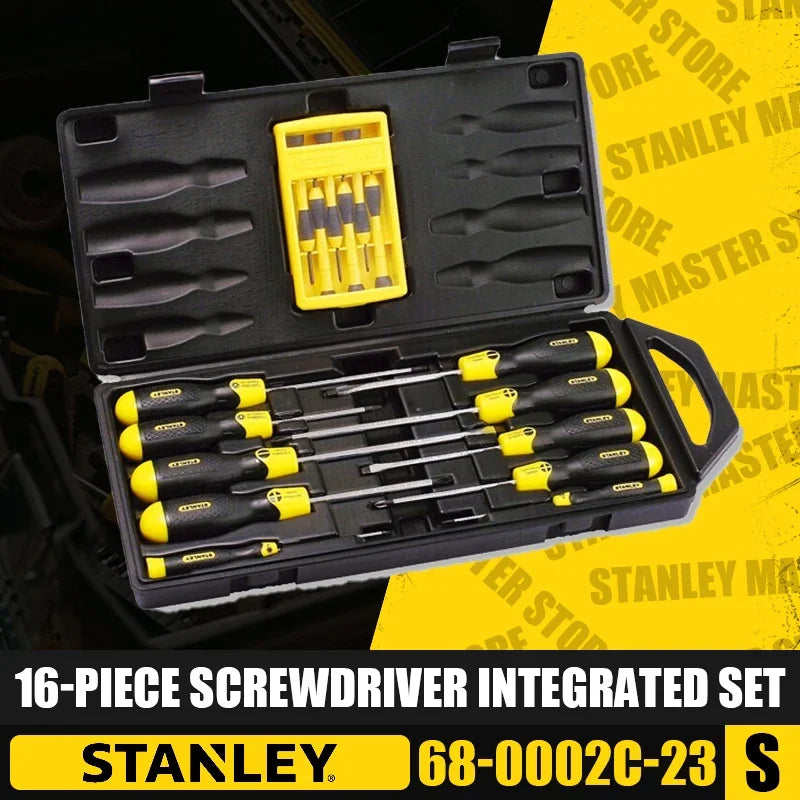 STANLEY 16-Piece Screwdriver Set - Ultimate DIY Tool Kit