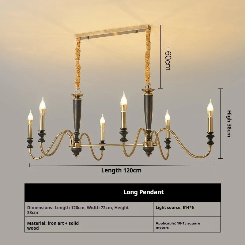 Artistic LED Pendant Lamp - Modern Metal Chandelier for Home & Cafe