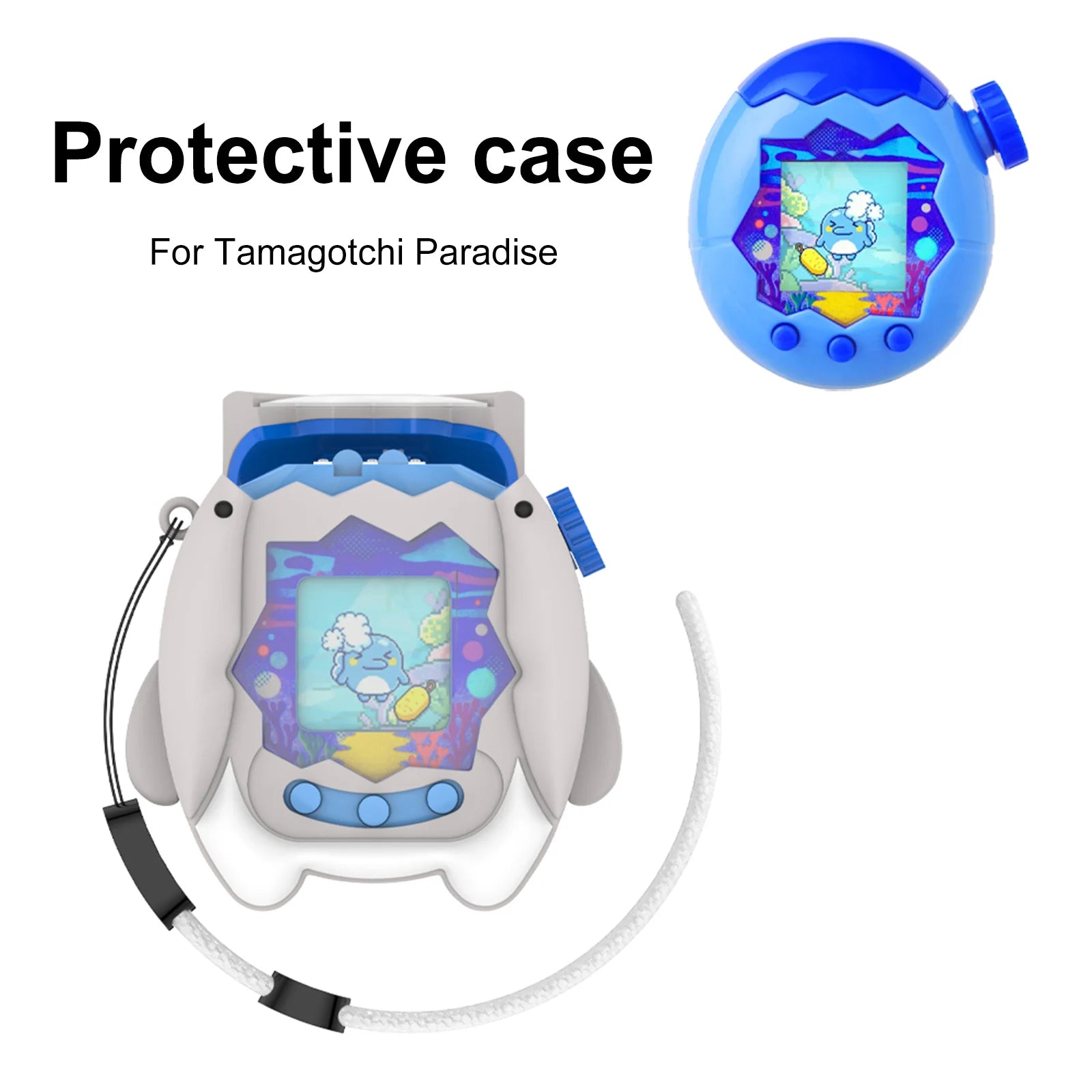 Silicone Protective Case for Tamagotchi Paradise - All-Around Defense