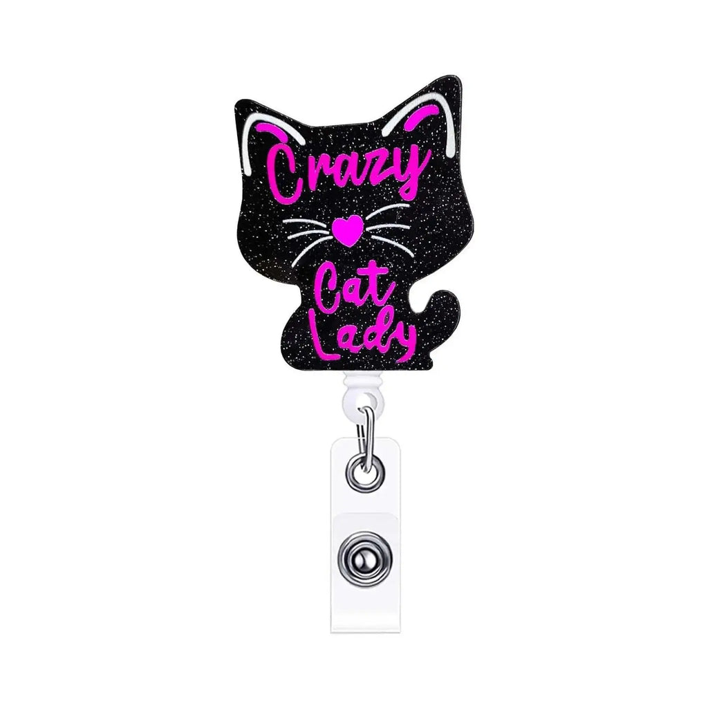 Cute Animal Retractable ID Badge Clip for Nurses | Fun Design
