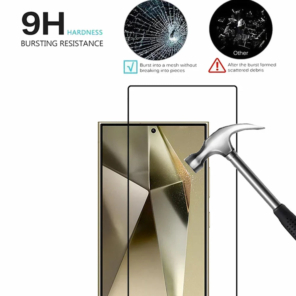 Premium Tempered Glass Screen Protector for Samsung Galaxy S25 & S24 Ultra