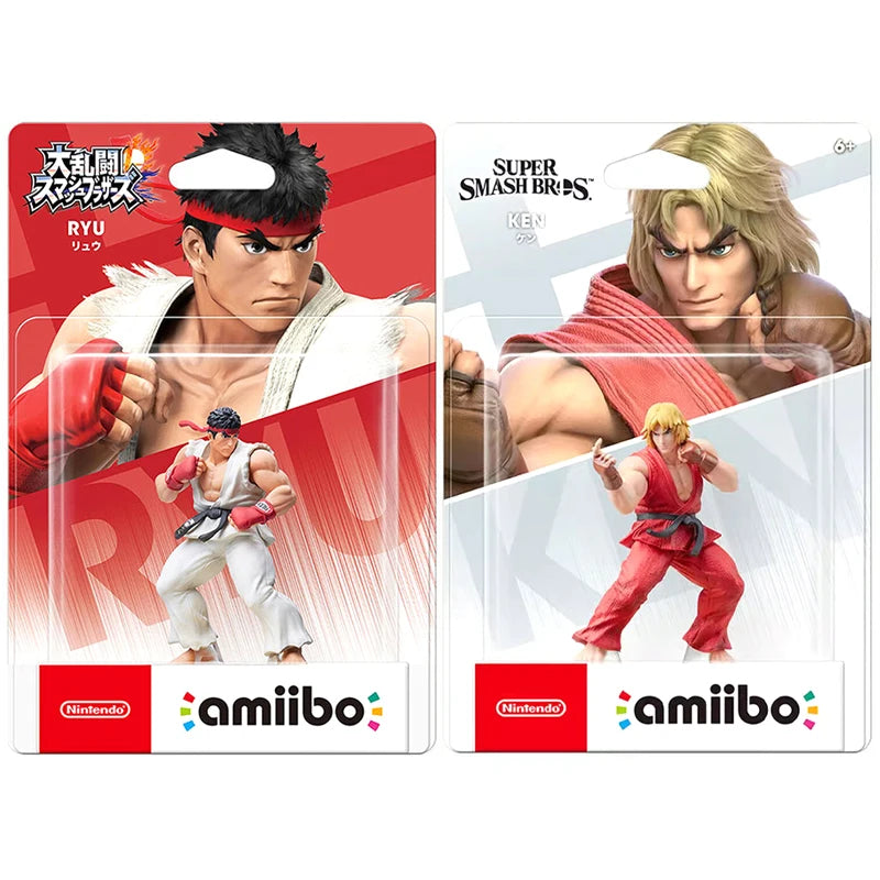 ARTSWIFT Amiibo Figure - Street Fighter Terry Ryu Ken Kazuya