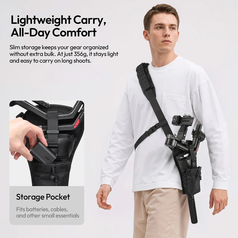 Ulanzi CB01 Gimbal Holster for DJI RS 3 & RS 4 - Portable & Durable