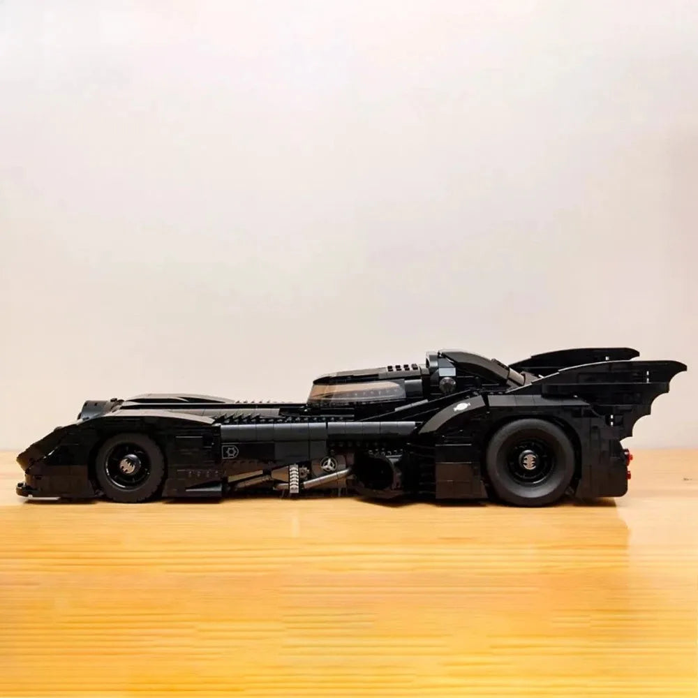 1989 Batmobile Building Blocks Set - Fun Model for Kids & Collectors