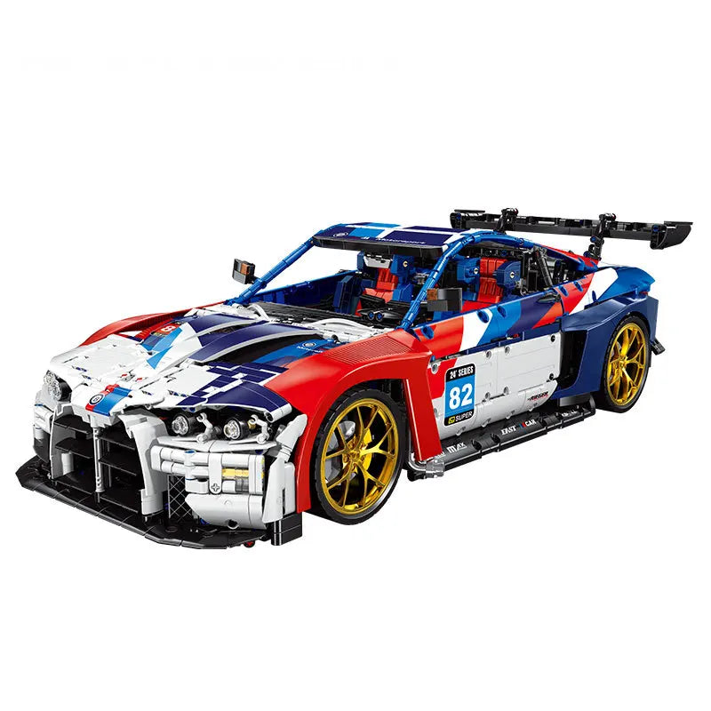 4556 Pieces M4 Racing Car Building Blocks - Ultimate Sports Vehicle Model